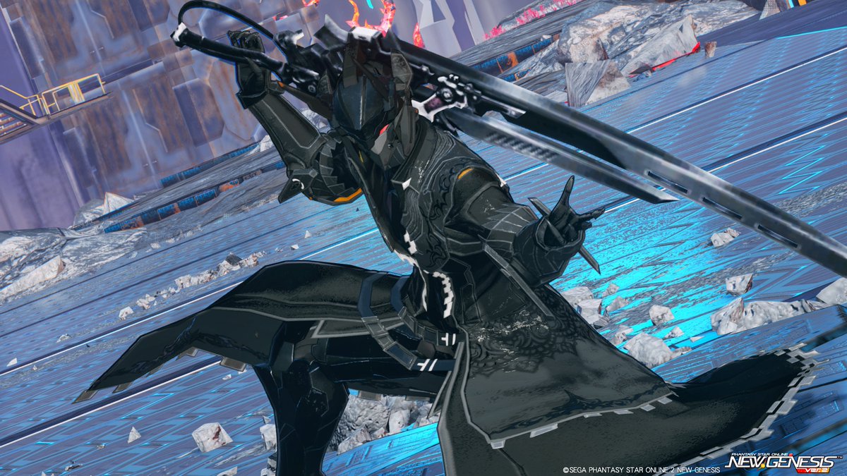 Kuronoki_Game's tweet photo. #PSO2NGS 
#PSO2NGS_SS
武器反映ポーズ/2 https://t.co/ZjTm4IpmtP