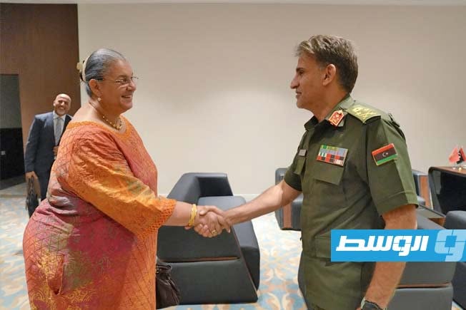 alwasatengnews's tweet photo. Al-Namroush and Tetteh Discuss the Outcomes of the 4+4 Committee and Support for Steps Toward Military Unification
https://t.co/hdVAWYUheQ #Libya #ليبيا https://t.co/viv3w7LiLo