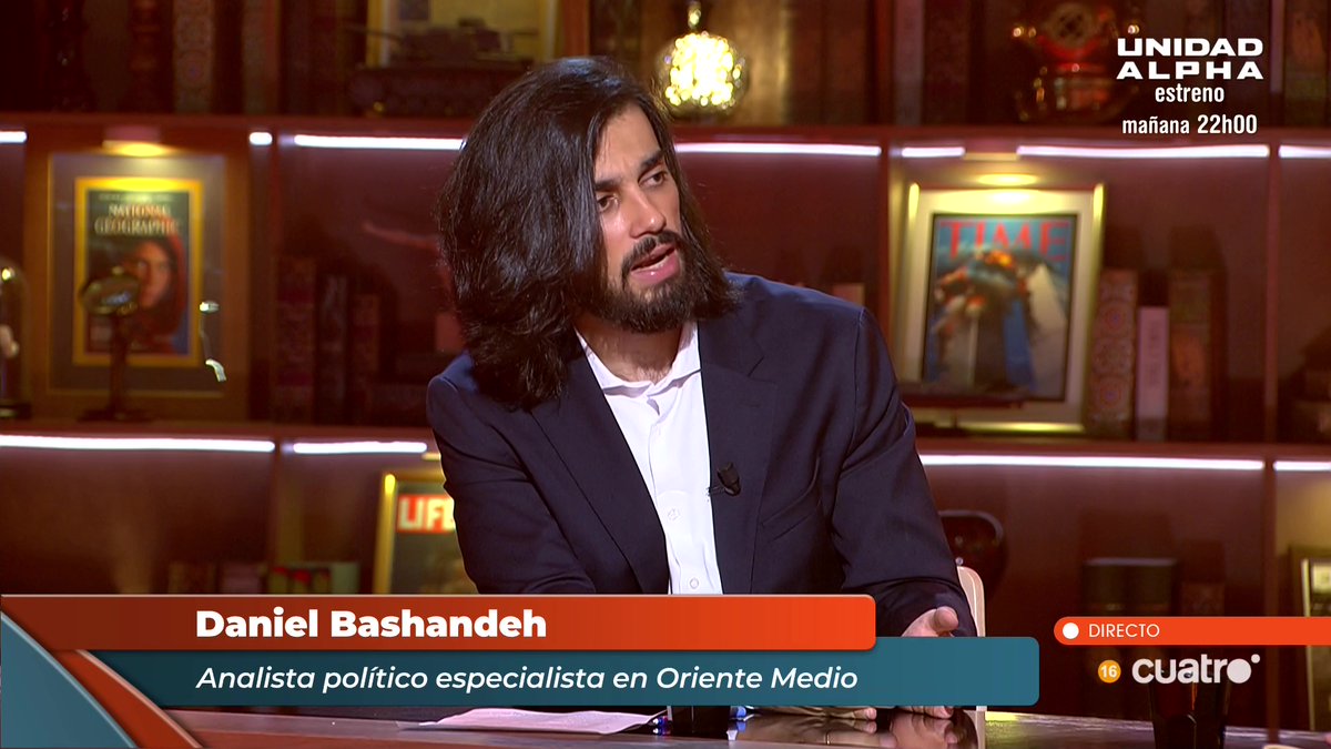 navedelmisterio's tweet photo. Daniel Bashandeh @dbashandeh
Analista político especialista en Oriente Medio #Horizonte https://t.co/3WzCPWXGeF