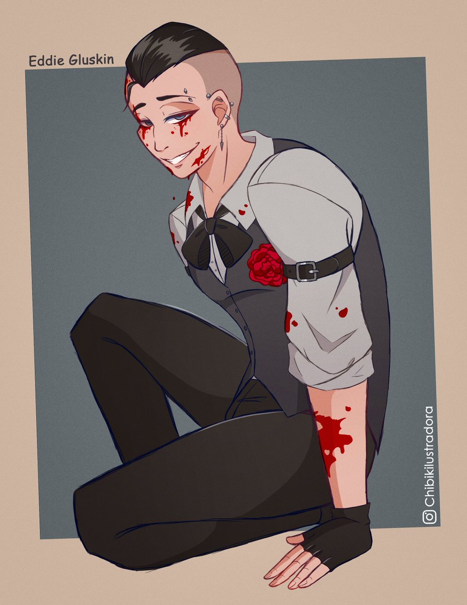 Chibilustradora's tweet photo. 🩸🔪 Eddie Gluskin 🔪🩸 Outlast DLC...
.
#Outlast #Outlastdlc #eddiegluskin #videojuego #terror #horror #juego #gore https://t.co/w2W8bwSUhQ