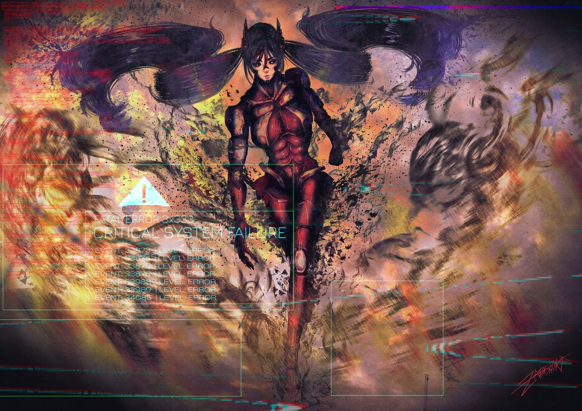 Zabishiki's tweet photo. FATAL ERROR https://t.co/PivJvHgpew