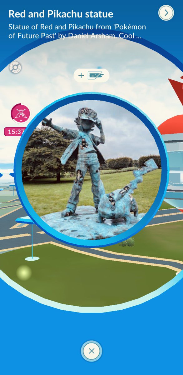 SFSilentShot's tweet photo. Still can’t believe this Poké Stop is a real thing👀 https://t.co/zjnWkTFLb2