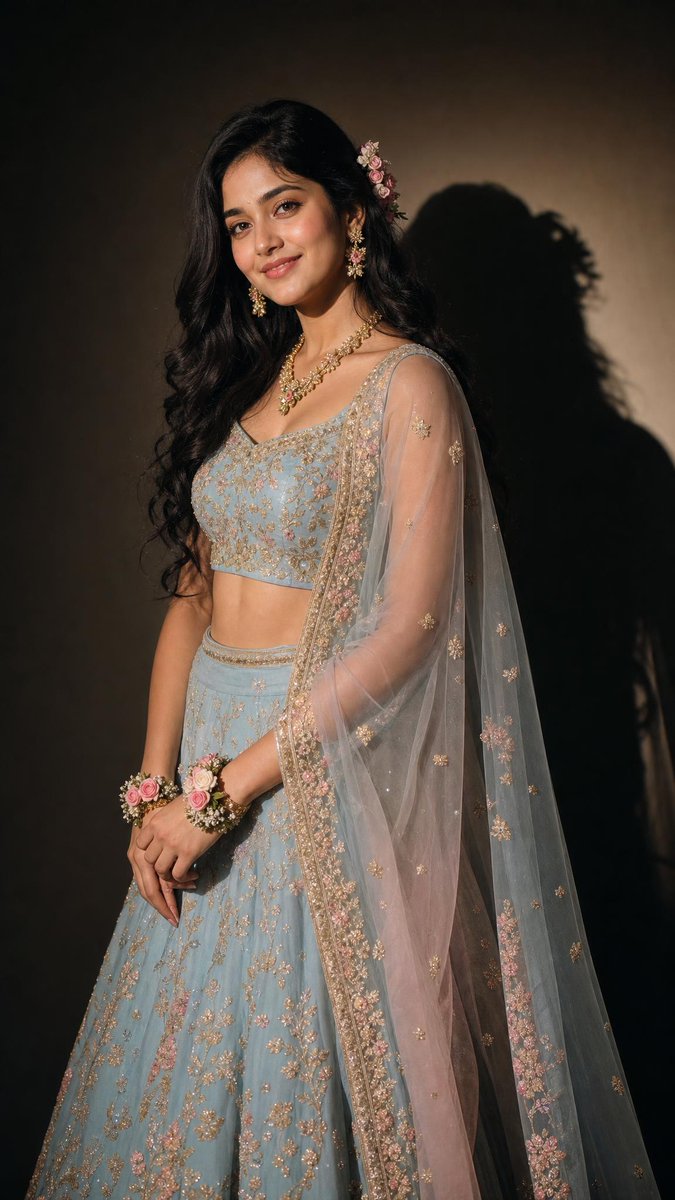 Elegant Lehenga Portrait