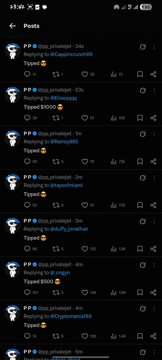 heisfinn's tweet photo. @pp_privatejet Me watching other people get "tipped"

While I just hopefully expect that "tipped" notifs 😪 https://t.co/owniiCdwp4