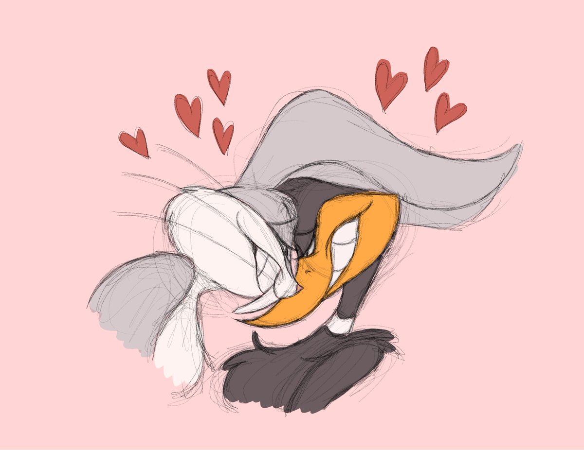 rodeorosebud's tweet photo. bugs is in love with daffy anyway WHEEEEEEEEEEYYYYYY https://t.co/vb5E9Geck2