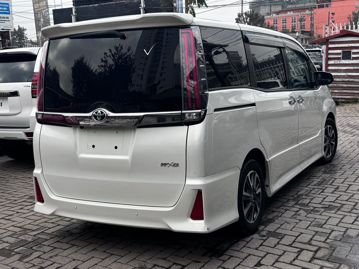 CarsSigra's tweet photo. Toyota Noah WXB
2019
Leather chairs, Push start, Double doors automatic, Alloys rims, Spoiler, Eyesight istop, Dashboard camera, Parking sensors 
Ksh.2.8M
Finance option available:
Deposit: 1M
Balance: UpTo 48 months
Call or WhatsApp us on:
0702423474
#ستمبر_مزاحمت_عہد_ہمارا https://t.co/LbadKsyLDK