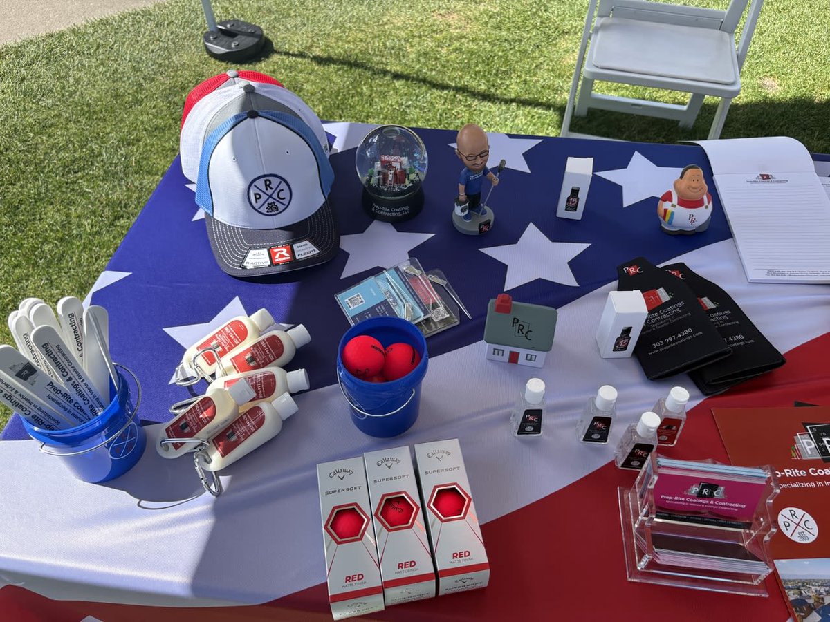PRC_PrepRite's tweet photo. Great day on the course! ⛳ 
Here's some highlights from the CLACsic Golf Tournament. Thanks for having us! We had lots of fun 

#buildingalegacy #prc #preprite #preprite303 #prepritecoatings #CLACsicgolftournament #proudsponsor #community #coloradogolf #coloradofundraisers https://t.co/Y5vKoUjjxL