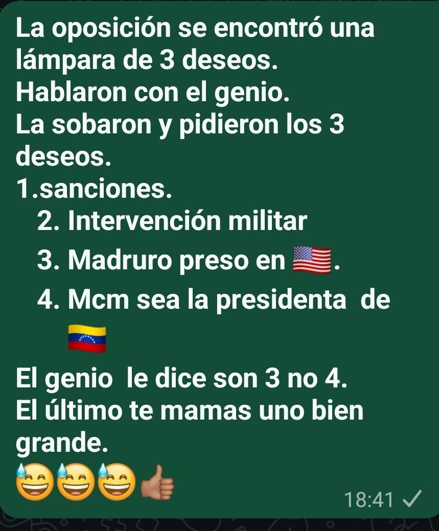 jorge54413433's tweet photo. @Fundavade @MariaCorinaYA @MariaCorinaYA https://t.co/54CYZvhj5j