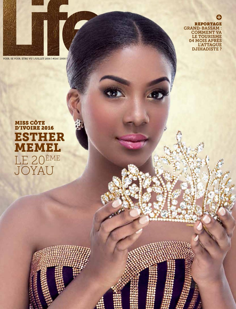 LifeMagazine_CI's tweet photo. #RETROLIFE 🔴 Il y a 10 ans… Esther Memel, notre Miss Côte d’Ivoire 2016, faisait la Une de votre Life Magazine 😍✨
📸 : Aziz Touré | Life Mag ™️
#lifemagci #ThrowbackThursday #misscotedivoire https://t.co/7TjdTyLJoB