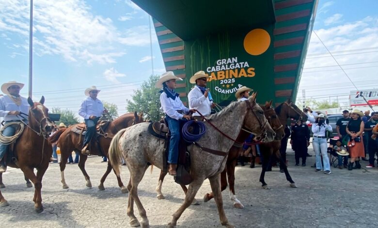 DiarioCoahuila's tweet photo. 🐴 Garantizan seguridad para la Gran Cabalgata #Sabinas. Anuncian despliegue de 500 elementos de seguridad; reportan lleno total en hospedaje

#Coahuila 

https://t.co/UQK3OgiWyA https://t.co/hWduFvvTxb
