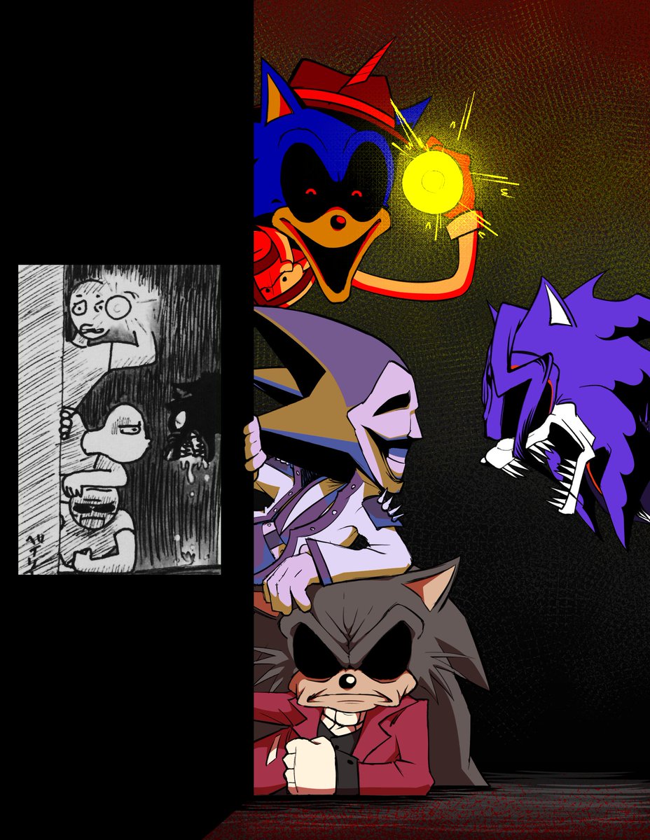 Amyshyyart's tweet photo. I'll be out of town for the weekend so I made this for yall before I leave lol
#SinisterMinds https://t.co/zE23PeOiID