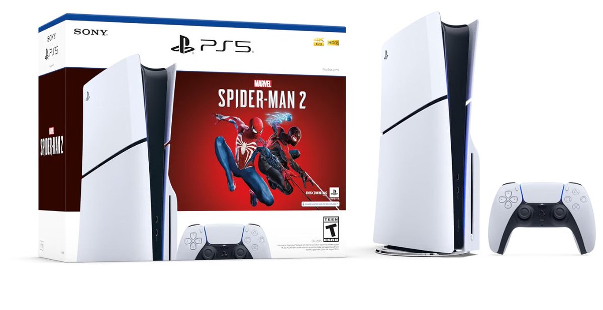 Promolandia__'s tweet photo. 🎮 Sony PlayStation 5 Slim 1TB + Spider-Man 2

💰 R$ 4.599,90

🔗https://t.co/UqmhvQwfi4

⏰ Esquenta 9.9! Aproveite o cupom e garanta as melhores ofertas da Amazon e Mercado Livre! 🛒🔥 https://t.co/l3NWS2Fo11