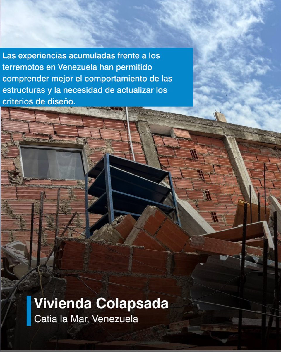 MiyamotoMexico's tweet photo. Las normas sismorresistentes deben evolucionar al ritmo del conocimiento.

Los avances en ingeniería sísmica, la caracterización de la amenaza y las nuevas metodologías de análisis hacen necesario mantener una revisión continua del marco normativo venezolano. 

#venezuela #sismo https://t.co/SDSotH9zg3