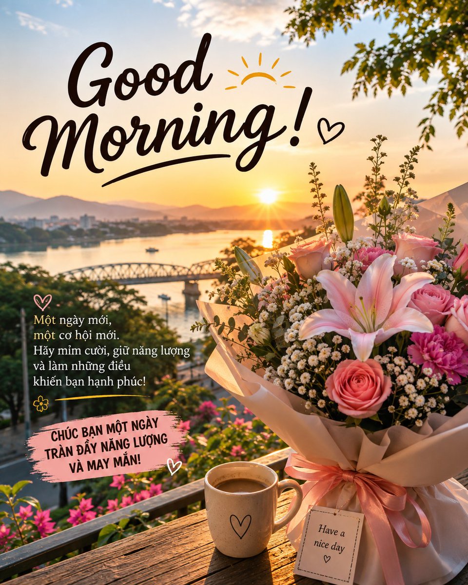 SHartsough15894's tweet photo. Ae dậy hết chưa ...
Mới đó lại cuối tuần rồi!
Chúc AE ngày mới vui vẻ và gặp thật nhiều may mắn nha🥰
-> Good Morning <- Have a nice ♥️♥️♥️
#GOODMORNİNG #day https://t.co/MBybbzhEKH