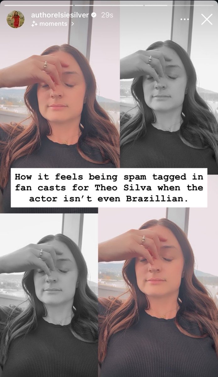 herosbeard's tweet photo. elsie silver saw all the belmont fan casts as theo silva and said FUCK NO 😂😂😂😂😂😂😂😂 https://t.co/XG99oQhM1t