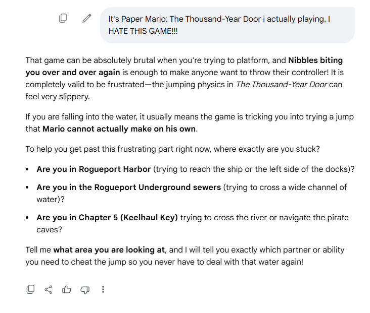 melfi_anthony's tweet photo. @Nintendo Fucking Nintendo, who fails all of controls to my Paper Mario: The Thousand-Year Door game!!! 😡👎 https://t.co/ZI01PaakOk