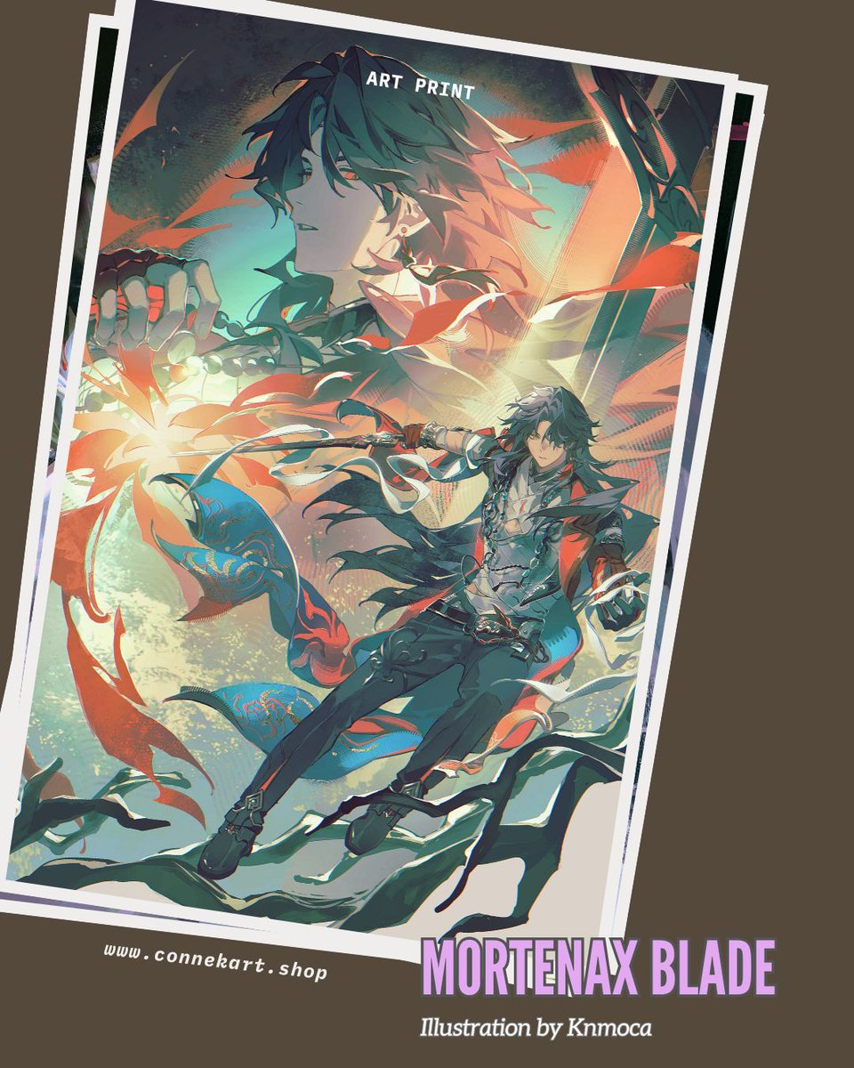 ConnekArt's tweet photo. ✨  NEW PRINTS ALERT ✨ 
3 gorgeous Honkai Star Rail prints by @kanamoca just landed:
🔥 Mortenax Blade
⭐ Himeko Nova
🎤 Robin Summeretto

Which one are you copping? 👀

#HonkaiStarRail #HSR #FanArt #Blade #Himeko #Robin https://t.co/clHyXu5AVJ