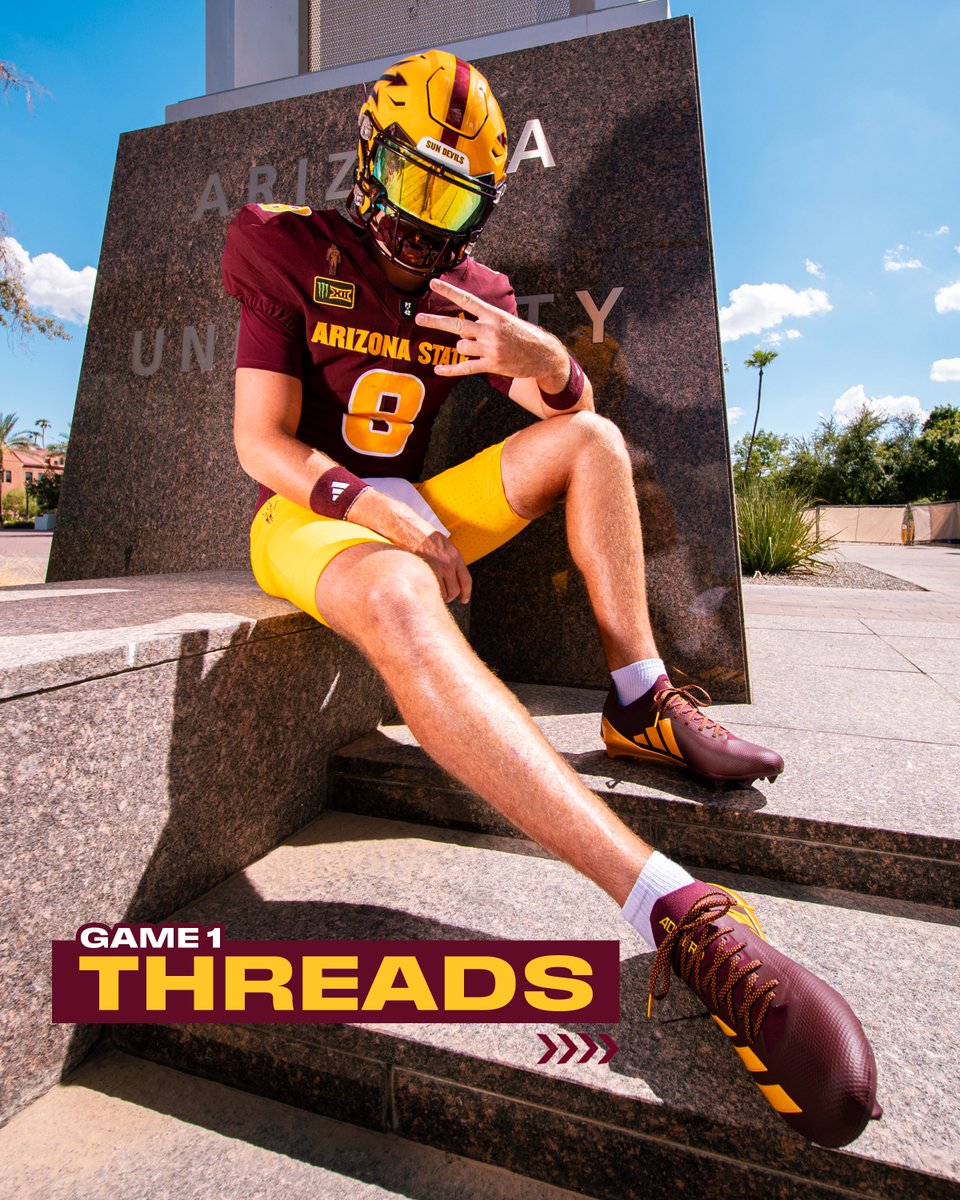 ASUFootball's tweet photo. The look for the opener https://t.co/n2eDeBSs4N
