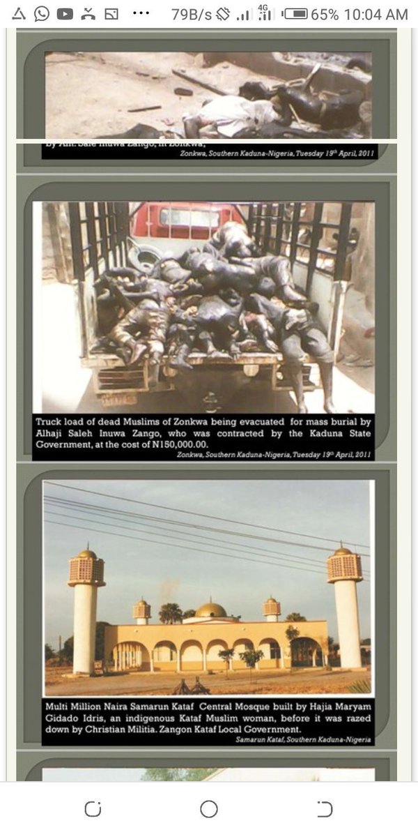 Ahmad_Nanami's tweet photo. @Speaktoada This was a genocide against Muslims in Zangon Kataf in 1992, Musa hometown. We will never forget the lives that were lost innocent Muslims were butched. https://t.co/dQxSBbFVS0