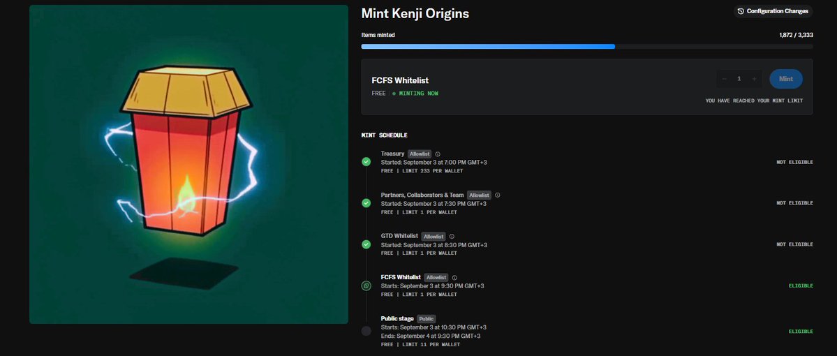 reddlyne20's tweet photo. @KenjiOrigins wtf ? i minted ? https://t.co/jBKwBeZ8w7
