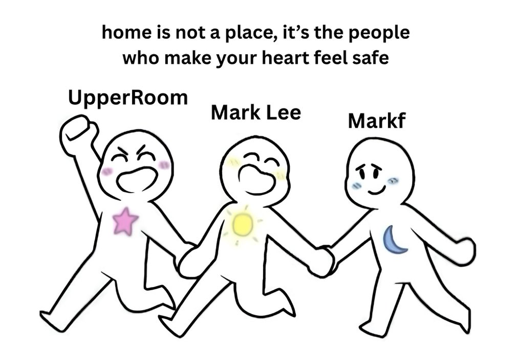 mkhcnn's tweet photo. HOME 🏠 is where the heart 💝 is 

           upperroom 🫂 Mark Lee 🫂 markf https://t.co/q0G40QvweD