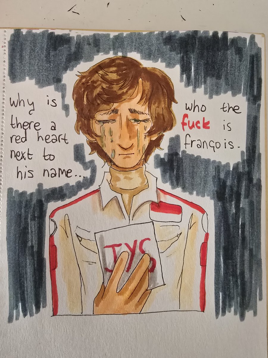 didipiwoni555's tweet photo. hello chat my name is begüm!1!1!!1
any pronouns are okay :)
im a minor nsfw dni pls
i like really old motorsports and star trek tos
i draw (generally yaoi 🫪)

#f1twt #startrektwt #intro #wassup https://t.co/u0DtblpL7n