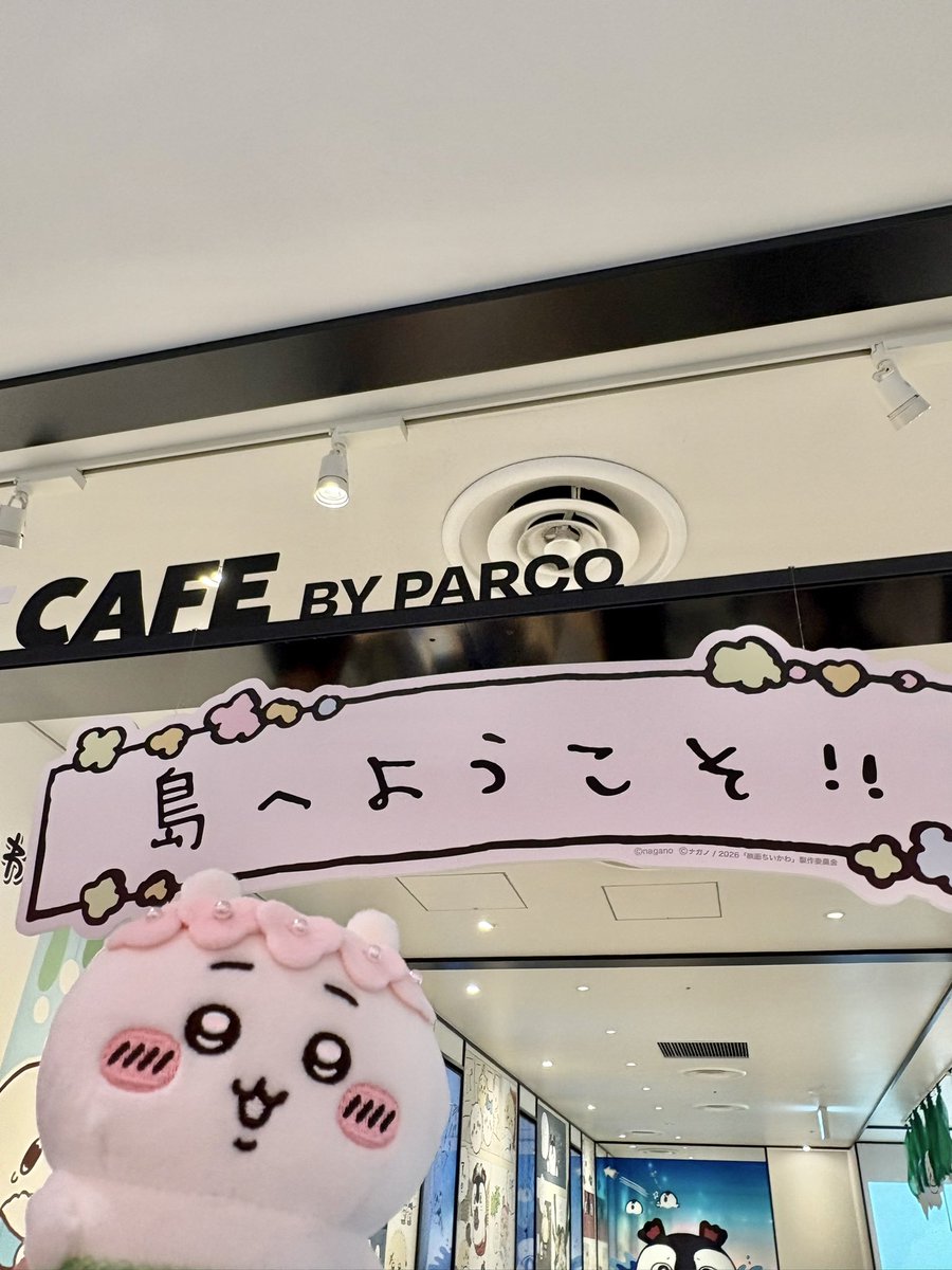 bird4rbin's tweet photo. ちいカフェも抽選当たったので行ってきました🏝️味噌漬けちいハチうさグラタンと煮付け美味しかったです🔋 https://t.co/173Hh2Oq1w