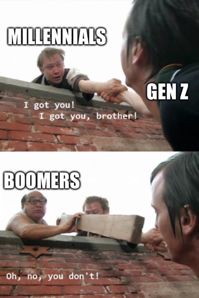 marionumber4's tweet photo. This is the American boomer’s entire political ideology: https://t.co/8BvcRobVs3