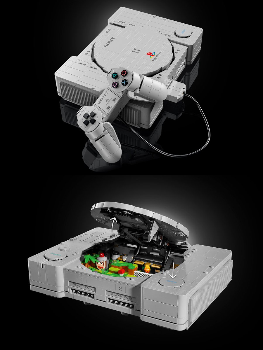 ModernNotoriety's tweet photo. LEGO PlayStation Replica Set

🗓️ October 1st
🧱 1,911 pcs
🏷️ $180 https://t.co/g8sjgLuQqH