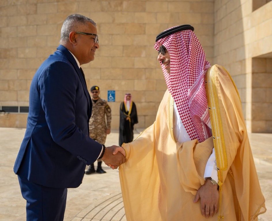 KSAmofaEN's tweet photo. #Riyadh | Foreign Minister HH Prince @FaisalbinFarhan received Vice President of the Republic of Seychelles Sebastien Pillay. https://t.co/tcu1LqVlSg