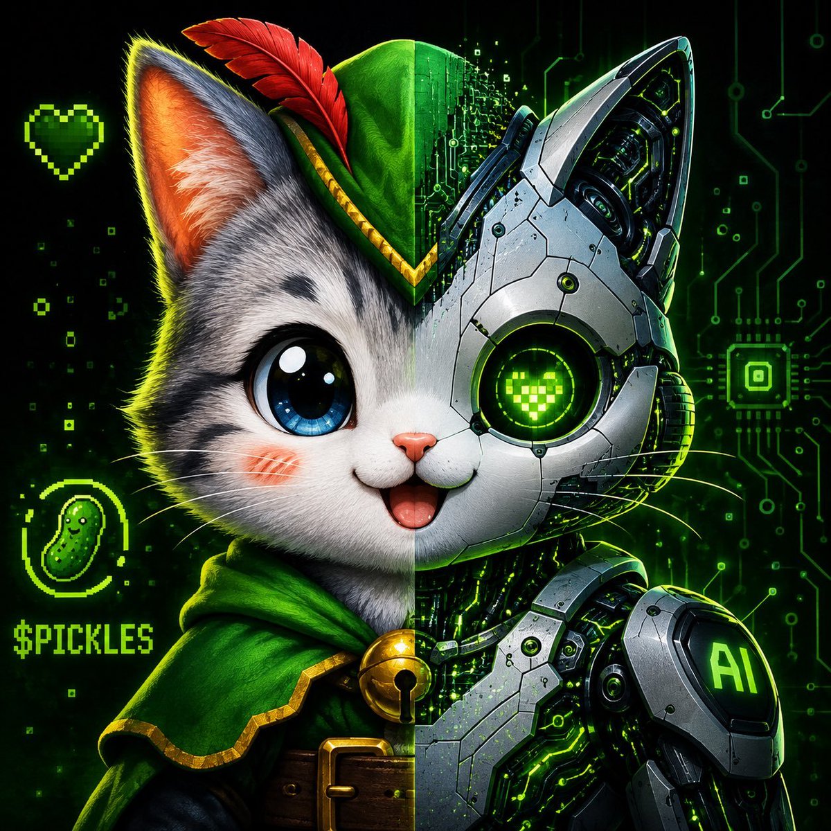 MegamindRH's tweet photo. @GeckoTerminal How about staring at this 24/7
$Pickles the @RobinhoodApp AI Agent? https://t.co/d2LJmdntKn