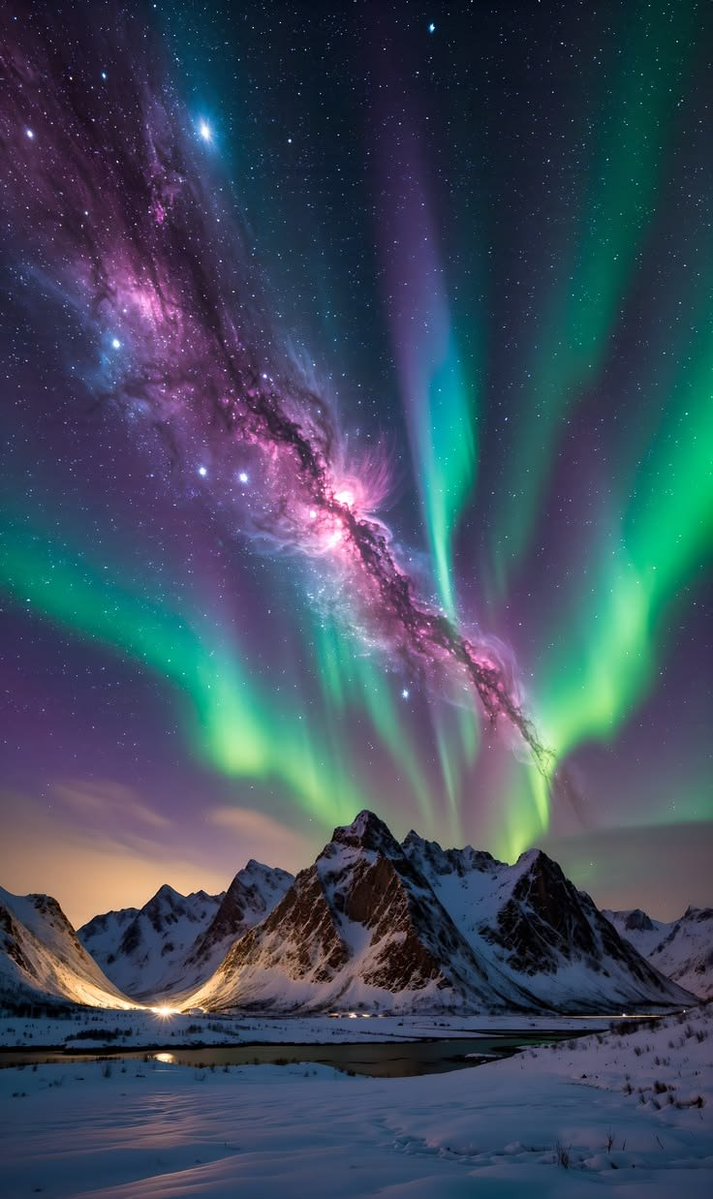 astrooalert's tweet photo. Beautiful Aurora Borealis😍 https://t.co/kUi5zVLghn