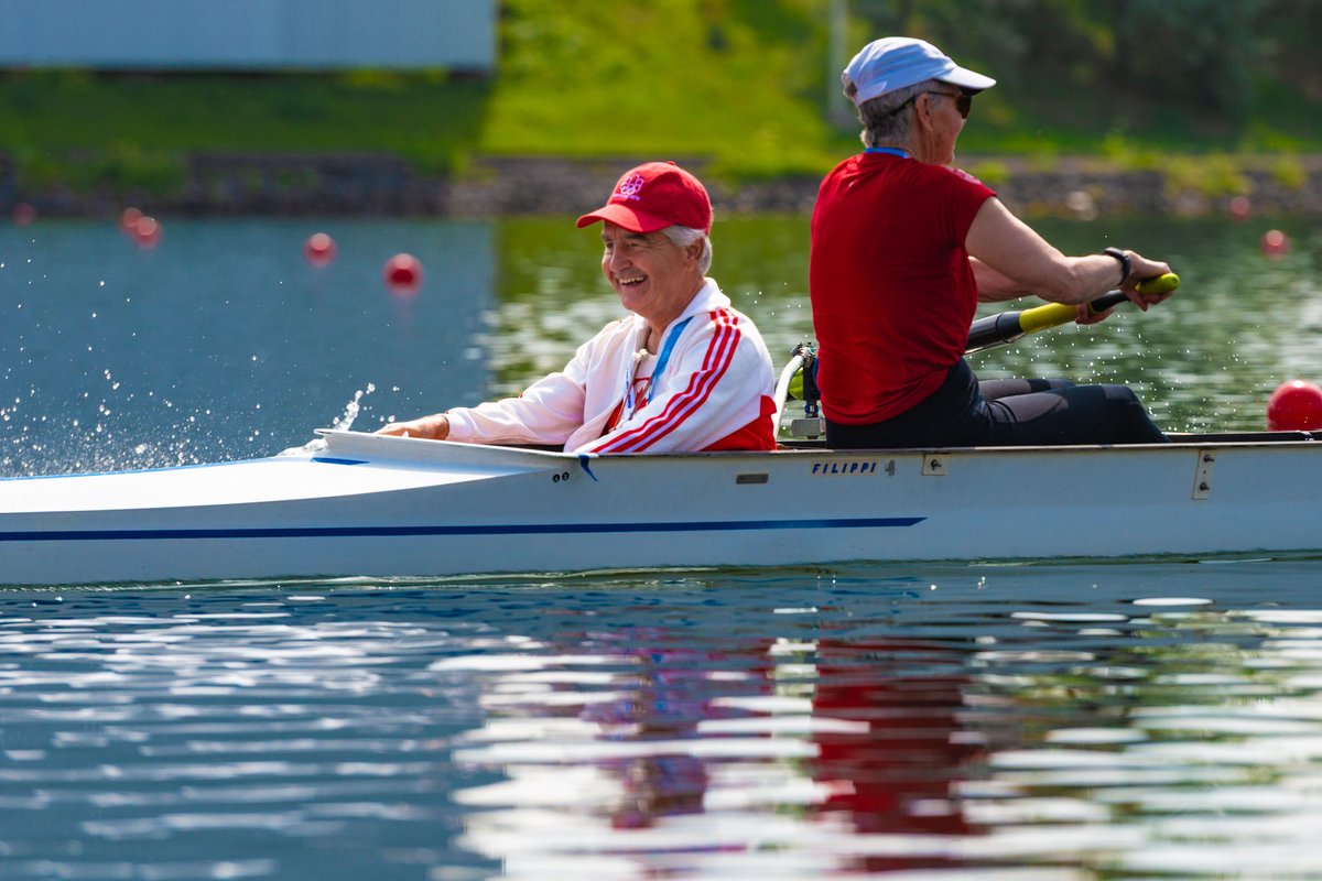rowingcanada's tweet photo. Throwing it back to a very special weekend on the water.

50 years after the Montréal ’76 Games, the rowing community came together at the Olympic Basin to celebrate the legacy of a Games that changed rowing forever. ♥️

Full Story: https://t.co/2P9EwQU2fm https://t.co/GZsOBSuCeq