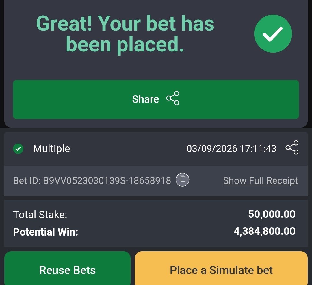 KINSH200's tweet photo. Let's win 🏆

#Bet9jaCode

5Q5H3MJ

5Q5H2LG https://t.co/0uosY2t3Dk