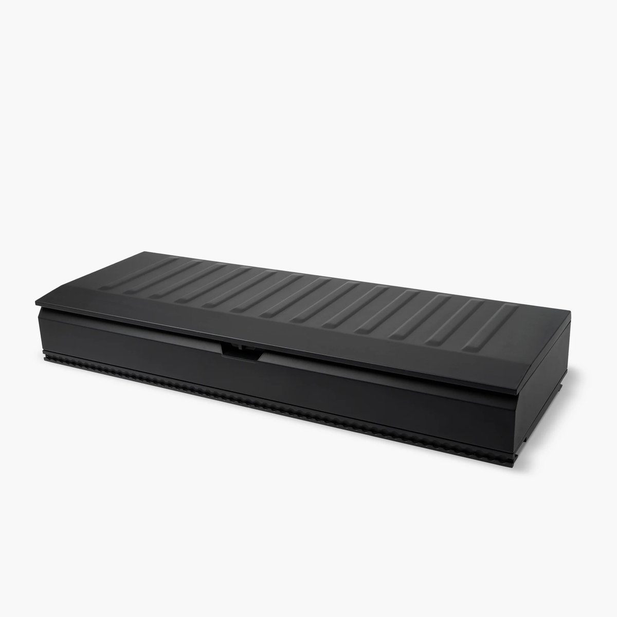 cybrtrkguy's tweet photo. Tesla Shop has launched a new Cybertruck accessory, a floating tool box! 

This tool box is $985 and sits on your L-Track rails to allow for Tesla's storage bins to slide underneath. 

It also features an additional L-track on the front to mount accessories to the box itself. 

Base AWD and LR Cybertrucks will need the L-track installed by Tesla Service for it to be compatible. 

Buy it here: https://t.co/S7l6ejFArN