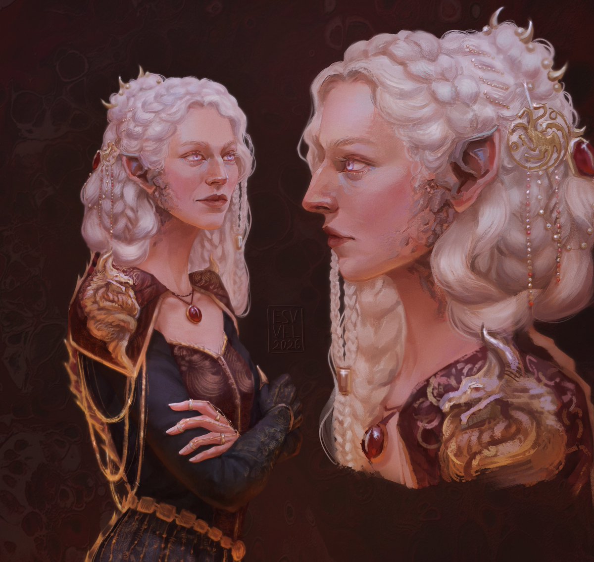 esvvell's tweet photo. What if dance of the dragons never happened (AU)

Visenya, daughter of Queen Rhaenyra Targaryen

#asoiaf #hotd #houseofthedragon #rhaenyratargaryen https://t.co/q919GpyB4C