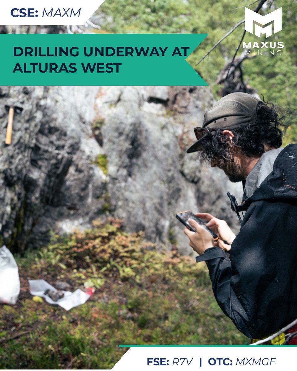 MaxusMining's tweet photo. Maxus Mining has mobilized its first-ever drill program at Alturas West: ~2,000m testing the antimony shear zone at depth, with field support from Palliser Exploration Ltd. 🎯

Read more: https://t.co/3gvNh920xB

$MAXM

#MaxusMining #Mining #MiningNews #MineralExploration https://t.co/ch5ONXLgVE