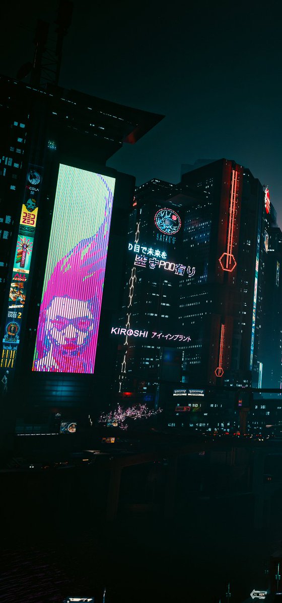 GigihPrakosa's tweet photo. So Mi gazing out at Night City 😽

#Cyberpunk2077 #VirtualPhotography #VPWorld https://t.co/sRQVnn9ang