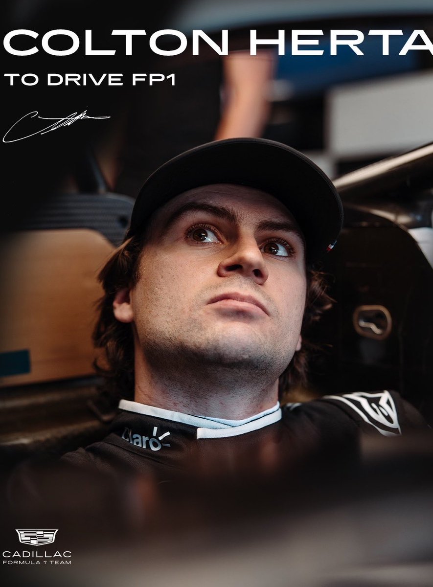 ApexFormulaAR's tweet photo. 🏎️| سيُقود كولتون هيرتا سيارة سيرجيو بيريز في جلسة التجارب الحرة الأولى في مونزا هذا الأسبوع ✅

#APEXF1 | #F1 https://t.co/6u2sXAJNwp