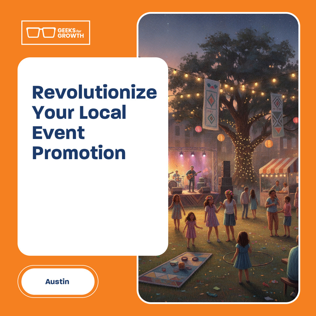 TGG_Austin's tweet photo. Local event promotion is vital for enhancing community engagement and driving foot traffic. Discover strategies to leverage social media platforms, local SEO tactics, and partnerships with community leaders to maximize your event's visibility. From crafting compelling e... https://t.co/9jmujqVuFC