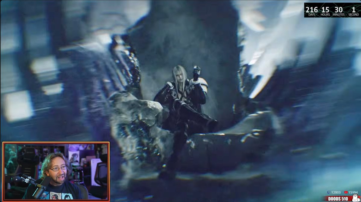 vanyraas's tweet photo. @maximilian_ @maximilian_  is that frame from the final boss in OG ff7 ?  but instead of floating  is now sitting ? https://t.co/gIaOl0yK81