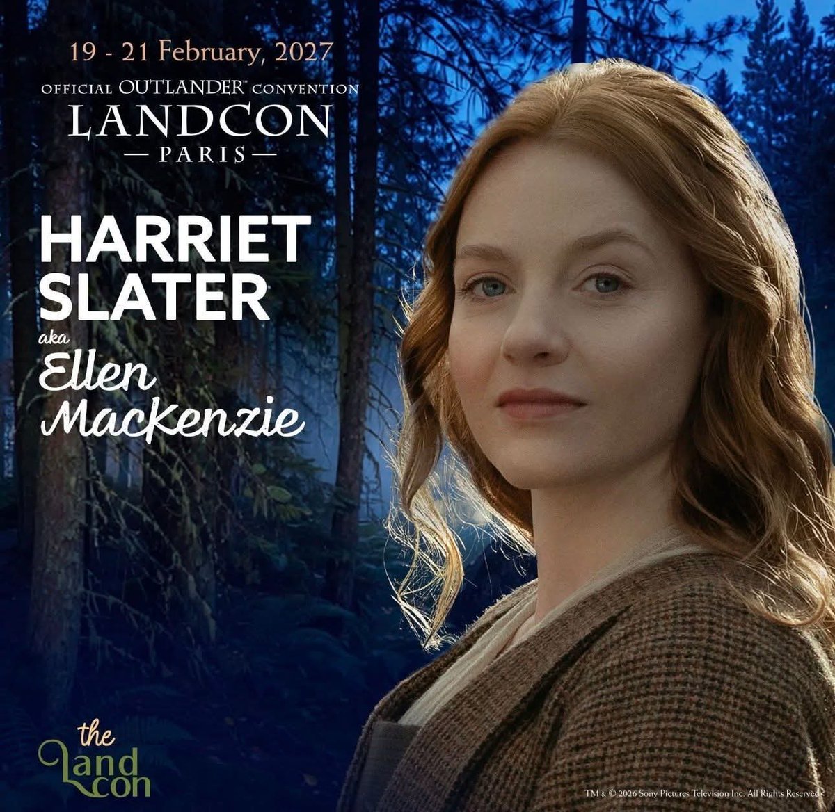 EuroConNet's tweet photo. GUEST ANNOUNCEMENT
#TheLandCon9 #TheLandCon #HsrrietSlater
19 - 21 February 2027
Paris, France
https://t.co/RWNGqU7Cnt https://t.co/UOuyE8eJ5e
