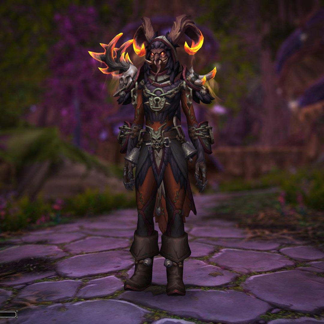 arcanistsaphras's tweet photo. New "Guise of the Wight" transmog set on the 12.1.5 PTR!! https://t.co/ltzAd8y7Jy