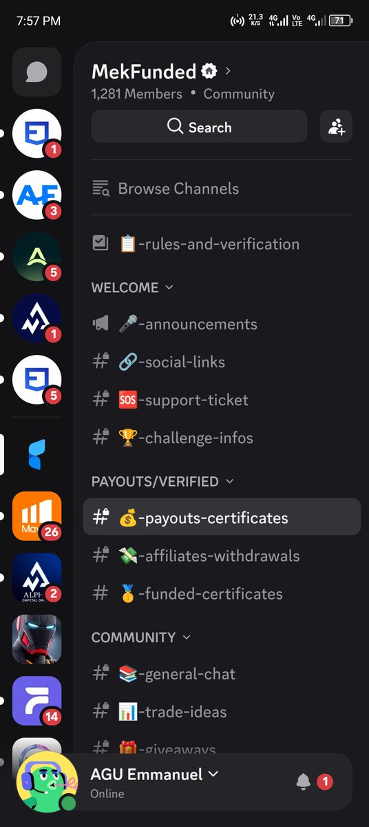 majorpips2's tweet photo. @BeaTrades_ @mekfunded @mekedge @Thisoptimum @beatechHQ All task completed ✅ ✅. https://t.co/25L1FVh5KA