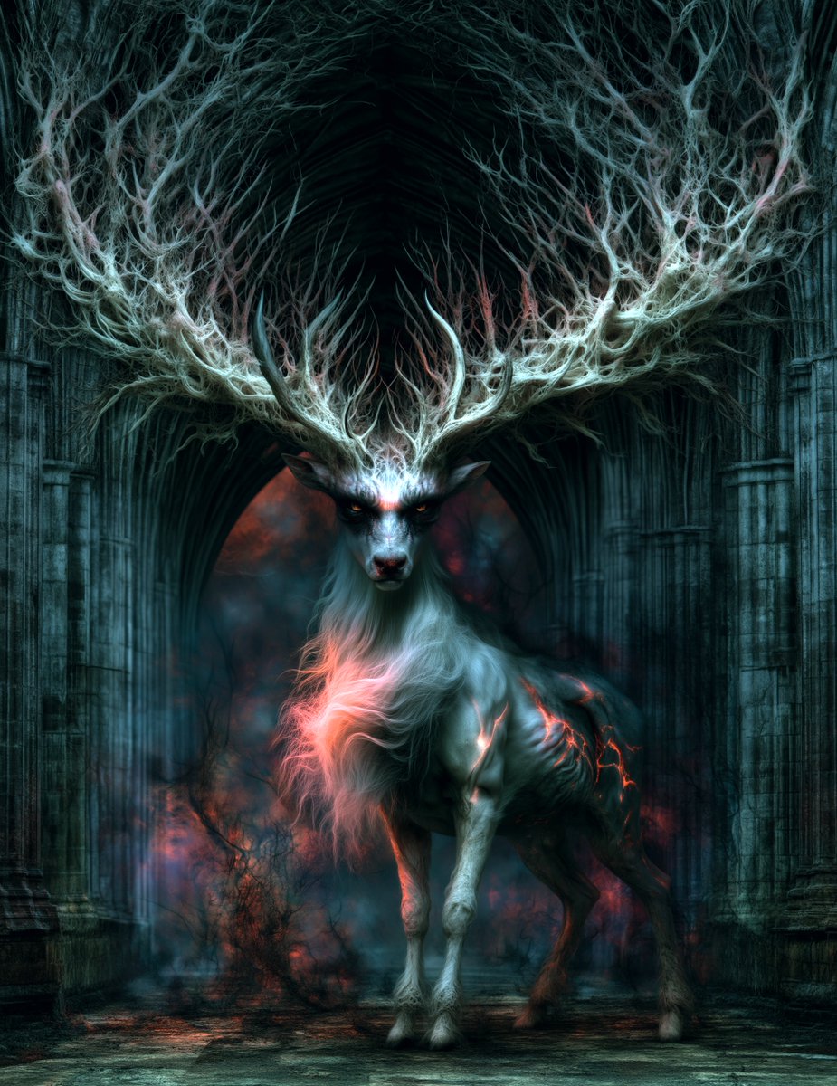 StaticWound_Leo's tweet photo. NAVEBOUND
Step inside the sacred gloom where the forest and the ruin become one. 🌲🕍🔥
#DarkFantasyArt #Gothic #Mythology #DigitalCreation #CreatureDesign https://t.co/HeI4KSto2q