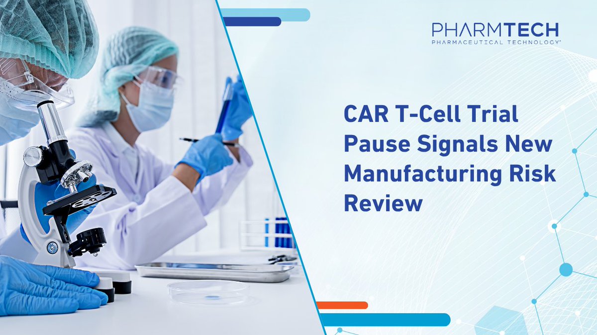 PharmTechGroup's tweet photo. Novartis just paused 8 CAR T-cell trials after 3 patient deaths.

The safety signal is specific to autoimmune and neurological patients, not oncology. Bristol Myers Squibb paused a rival program too.

🔗 See what changes for cell therapy: https://t.co/ycn7fAUB6q

#CART #PharmTech https://t.co/6TMLYWvs5j