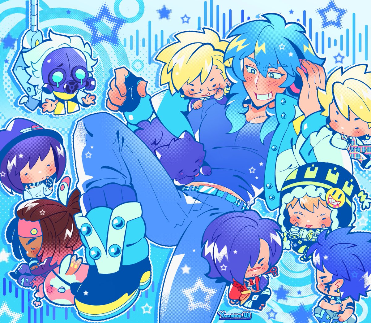 Yanana_UA's tweet photo. Yaoi jesus and his disciples 💿
#dmmd https://t.co/emP0IS8oHz