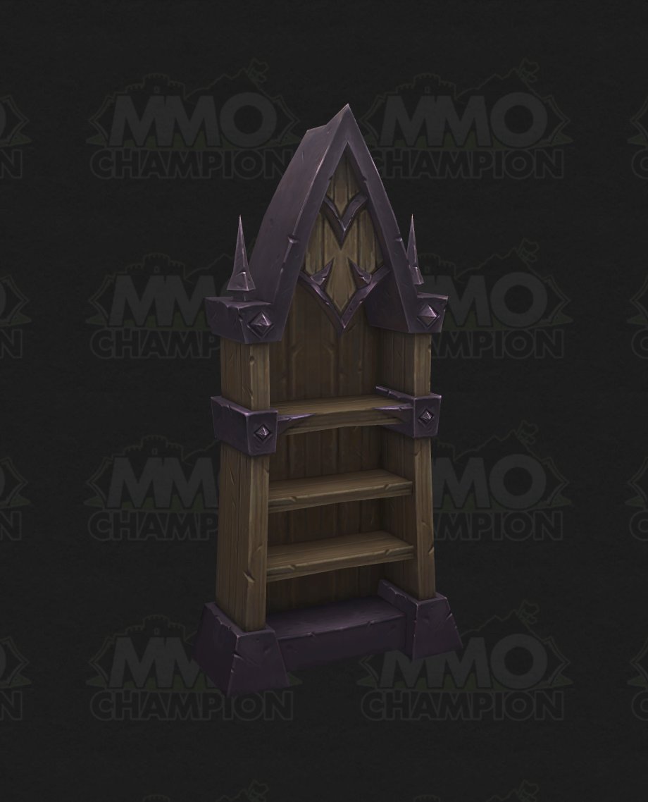 feladrae's tweet photo. Revendreth/Venthyr 12.1.5 decor, I know people are about to go feral for all of the Venthyr decor (and rightfully so) - lots of furniture, fences, topiaries, plants https://t.co/54pOGz0Um5