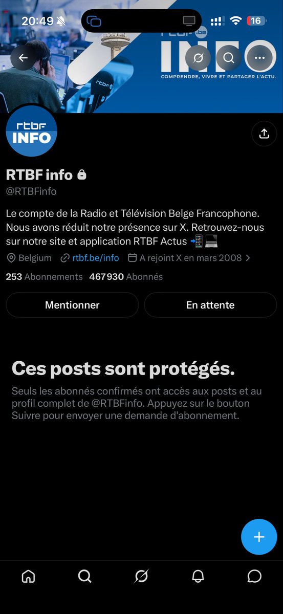csvBXL's tweet photo. @BruxellesMabel2 Ils se permettent même de définir qui a le droit de lire leurs poste ou non .. donc rien ne m’étonne dans la bien pensance de gauche ! Prêt à tout pour rester sur le trône ! https://t.co/FPsy8Tmvhi