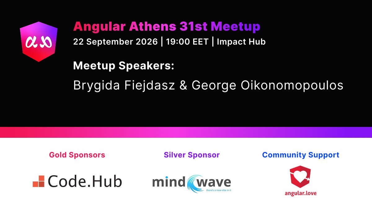 AthensAngular tweet picture